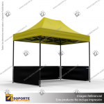 TOLDO PUBLICITARIO 2*3 MTS COLOR AMARILLO