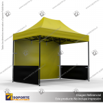 TOLDO PUBLICITARIO 2*3 MTS COLOR AMARILLO