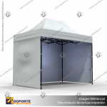 TOLDO PUBLICITARIO 2*3 MTS COLOR BLANCO