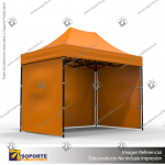 TOLDO PUBLICITARIO 2*3 MTS COLOR NARANJA