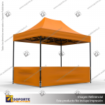 TOLDO PUBLICITARIO 2*3 MTS COLOR NARANJA