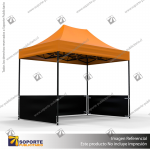 TOLDO PUBLICITARIO 2*3 MTS COLOR NARANJA