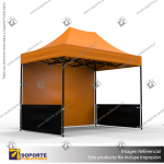 TOLDO PUBLICITARIO 2*3 MTS COLOR NARANJA