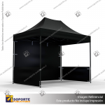 TOLDO PUBLICITARIO 2*3 MTS COLOR NEGRO