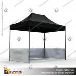 TOLDO PUBLICITARIO 2*3 MTS COLOR NEGRO