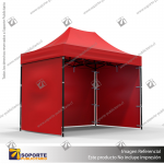 TOLDO PUBLICITARIO 2*3 MTS COLOR ROJO