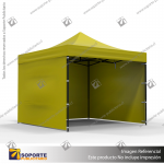 TOLDO PUBLICITARIO 3*3 MTS COLOR AMARILLO