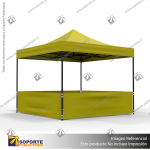 TOLDO PUBLICITARIO 3*3 MTS COLOR AMARILLO