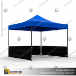 TOLDO PUBLICITARIO 3*3 MTS COLOR AZUL