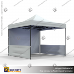 TOLDO PUBLICITARIO 3*3 MTS COLOR BLANCO