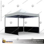 TOLDO PUBLICITARIO 3*3 MTS COLOR BLANCO