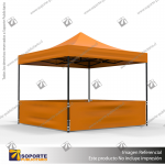 TOLDO PUBLICITARIO 3*3 MTS COLOR NARANJA