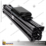 TOLDO PUBLICITARIO 3*3 MTS COLOR NEGRO