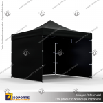 TOLDO PUBLICITARIO 3*3 MTS COLOR NEGRO