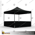 TOLDO PUBLICITARIO 3*3 MTS COLOR NEGRO