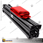 TOLDO PUBLICITARIO 3*3 MTS COLOR ROJO