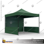 TOLDO PUBLICITARIO 3*3 MTS COLOR VERDE