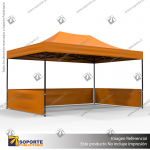 TOLDO PUBLICITARIO 3*4.5 MTS COLOR NARANJA