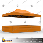 TOLDO PUBLICITARIO 3*4.5 MTS COLOR NARANJA