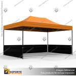 TOLDO PUBLICITARIO 3*4.5 MTS COLOR NARANJA