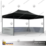 TOLDO PUBLICITARIO 3*4.5 MTS COLOR NEGRO