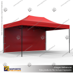 TOLDO PUBLICITARIO 3*4.5 MTS COLOR ROJO