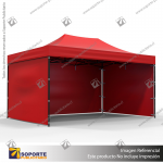 TOLDO PUBLICITARIO 3*4.5 MTS COLOR ROJO