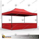 TOLDO PUBLICITARIO 3*4.5 MTS COLOR ROJO