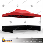 TOLDO PUBLICITARIO 3*4.5 MTS COLOR ROJO