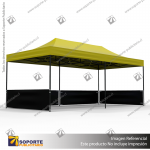 TOLDO PUBLICITARIO 3*6 MTS COLOR AMARILLO