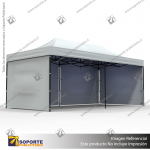 TOLDO PUBLICITARIO 3*6 MTS COLOR BLANCO