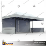 TOLDO PUBLICITARIO 3*6 MTS COLOR BLANCO