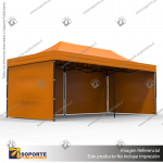 TOLDO PUBLICITARIO 3*6 MTS COLOR NARANJA