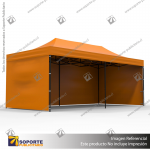 TOLDO PUBLICITARIO 3*6 MTS COLOR NARANJA