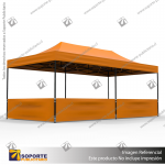 TOLDO PUBLICITARIO 3*6 MTS COLOR NARANJA