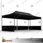 TOLDO PUBLICITARIO 3*6 MTS COLOR NEGRO