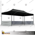 TOLDO PUBLICITARIO 3*6 MTS COLOR NEGRO