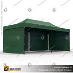 TOLDO PUBLICITARIO 3*6 MTS COLOR VERDE