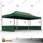 TOLDO PUBLICITARIO 3*6 MTS COLOR VERDE