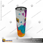 TOTEM PUBLICITARIO CILINDRICO 180*230 CMS