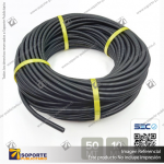 TUBO CORRUGADO NEGRO 10MM ROLLO 50 MTS