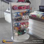 TWO-SIDED ROTATING DISPLAY STAND (600W)