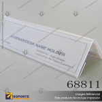 V SHAPE SEMINAR / NAME HOLDER (LANDSCAPE) 155X56MM