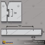 V10AF - ALMOST FINISHED® PRIMED V GROOVE PANELS 100MM - 9MM - 1200X2440MM