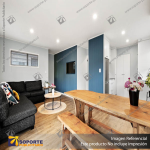 V10 - V GROOVE MDF PANELS 100MM - 18MM - 1200X3660MM