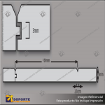V10 - V GROOVE MDF PANELS 100MM - 18MM - 1200X3660MM