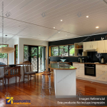 V15 - V GROOVE MDF PANELS 150MM - 12MM - 1200X2440MM - ALMOST FINISHED