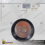 VERSALLES - FOCO LED TRACK LIGHT TRIFASICO COB 18W 3000K BLANCO 24