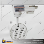VERSALLES - FOCO LED TRACK LIGHT TRIFASICO COB 18W 4000K BLANCO 24