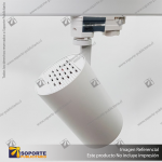 VERSALLES - FOCO LED TRACK LIGHT TRIFASICO COB 30W 3000K BLANCO 12